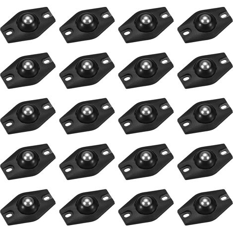 Mini roulettes ABS autocollantes lot20 (1/5)