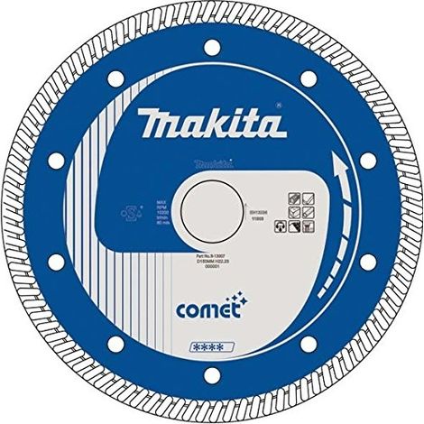Makita Comet Turbo Disco diamantato a corona continua materiali duri - 150x22,23 mm