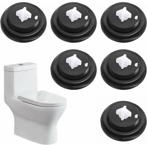 6-Piece Float Valves for Faucets, Toilet Flush Seal, Replacement Rubber Diaphragm Washers for (1/5)