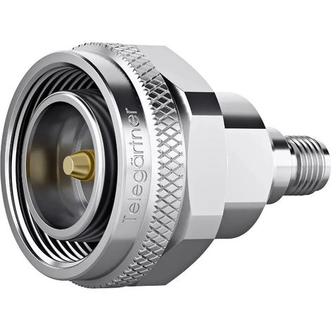 [NEUWERTIG] B-Ware Telegärtner Adapter Verbindung Koaxialstecker 4.3 10   3,5 Stecker Buchse