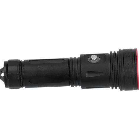 Lampe torche XHP70.2 3000 lumens, étanche IP68, ultra lumineuse, professionnelle pour plongée, pêche, camping, robuste et puissante (1/5)
