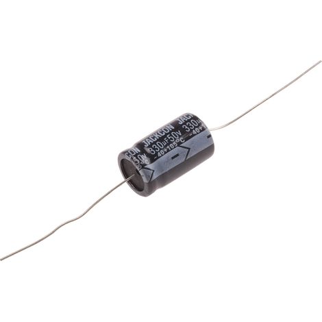Condensateur RS PRO 330µF, 50V c.c.