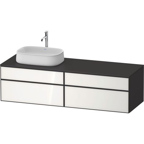 Duravit Zencha Meuble sous-lavabo sur console, 1600x550mm, 2