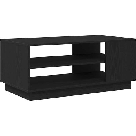Maison Exclusive - Couchtisch Schwarz Eichen-Optik 102 x 55 x 43
