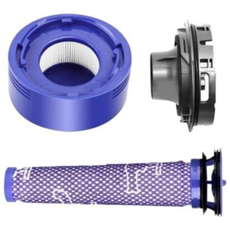 Nazalus-Vente Filtre et Couvercle arrière du Moteur Accessoires pour Dyson V7 V8 aspirateur, Couvercle arrière du Moteur + Filtre arrière + pré-Filtre pièces de Rechange (1/5)