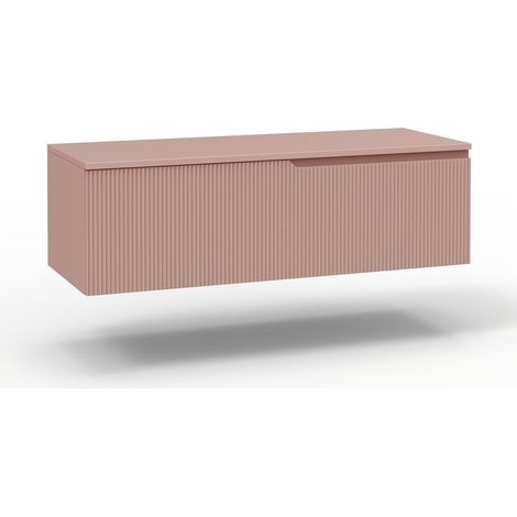 Base con top 1 cestone ZIP rosa cipria (1/3)