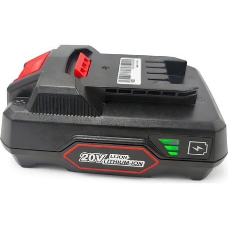 Batterie 2,0Ah pour la Série X 20V Team, Compatible avec PAP 20 A1, A2, A3, B1, B3 Batterie Lithium-ION, Convient à Tous Les Outils et Chargeurs sans Fil X 20V (PLG 20 A1/C1/A3) (1/5)