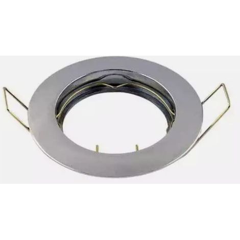 PORTAFARETTO FISSO ROTONDO D.8CM CROMATO
