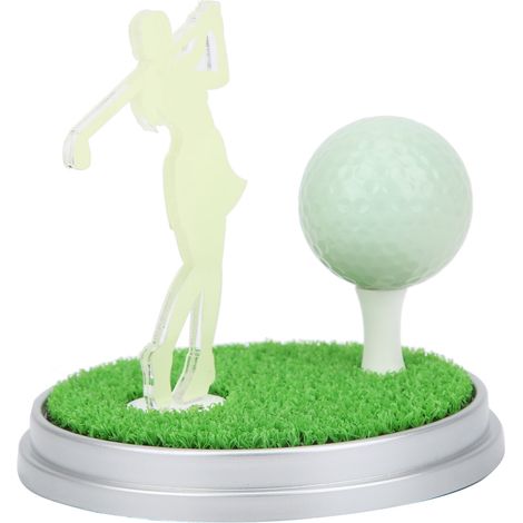 Mini-golf souvenir, cadeau, décoration, lumineux, en plastique et caoutchouc, magnétique, pour la maison, la voiture ou le bureau (1/5)