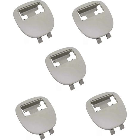 5X 9625049077 Cache de panneau de lampe de lecture de plafonnier intérieur avant gris pour Peugeot 206 207 Citroën C2 (1/5)