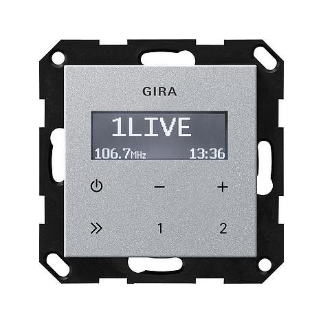 Accessorio unità di controllo smart home Gira 228426 compatibile domotica alluminio