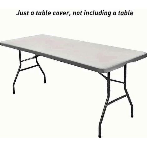 Housse de table de pique-nique rectangulaire lavable et pliable (1/5)