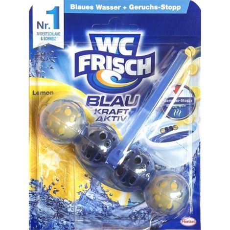 WC-Frisch Blau Kraft-Aktiv Lemon Appendiabiti per WC 50 g