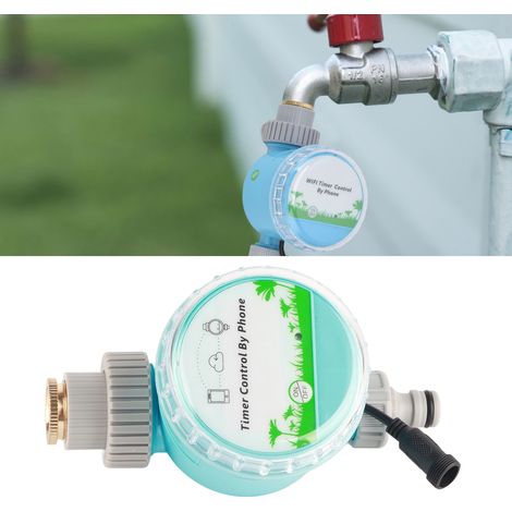 USB-Gartenbewässerungstimer, Fernsteuerung der Bewässerung per Mobiltelefon, duale Steuerung via WLAN und Bluetooth. (1/5)