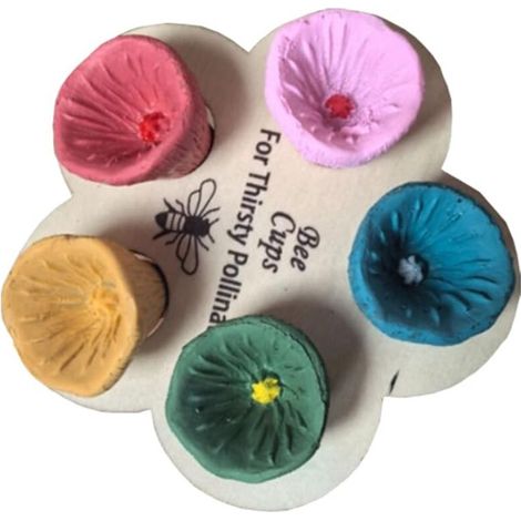 Pots à abeilles, pots à abeilles de jardin, mini pots de jardin. (5 couleurs) - AquaForge (1/5)