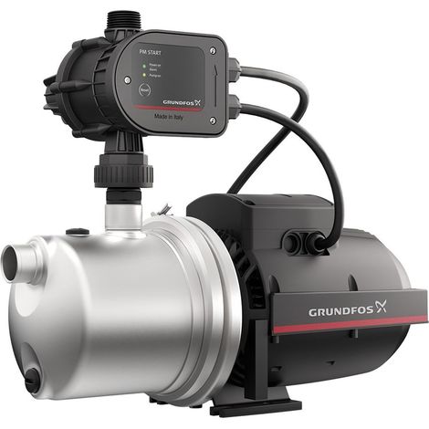 Grundfos Gartenpumpe JP 4-54 PM START 1x230V 50Hz 1,5m, 2840/min max. Arbeitsdruck 6 bar max. Förderhöhe 51,8m, Schuko