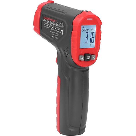Thermomètre infrarouge HT641B – Appareil de mesure de température sans contact de haute précision pour usage industriel (1/4)