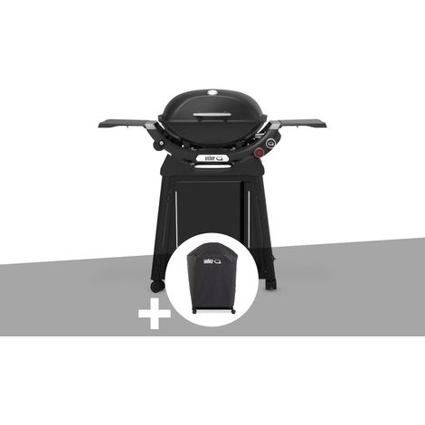Barbecue à gaz Q 2800N+ Chariot noir + Housse - Weber (1/5)
