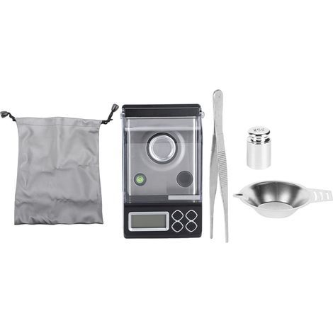 Mini balance électronique portable de haute précision pour bijoux et cuisine, 30 g/0,001 g-AquaForge