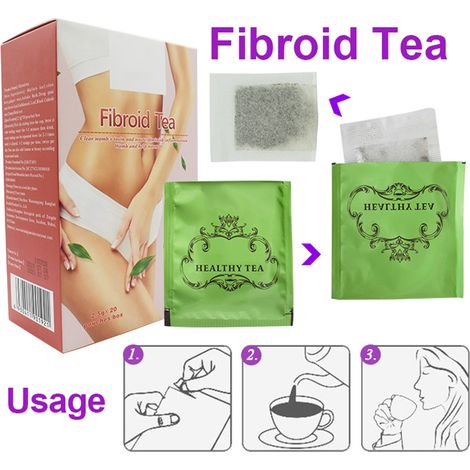 Thé Détox Utérin pour Femmes, Infusion contre les Fibromes - 20 Sachets (1/5)