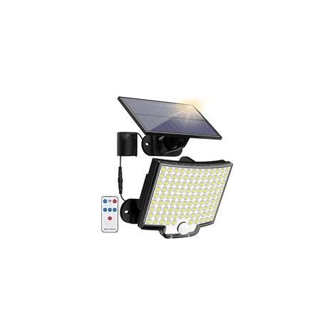 Lampes solaires d\'extérieur 106 LED avec détecteur de mouvement, étanchéité IP65 (1/5)