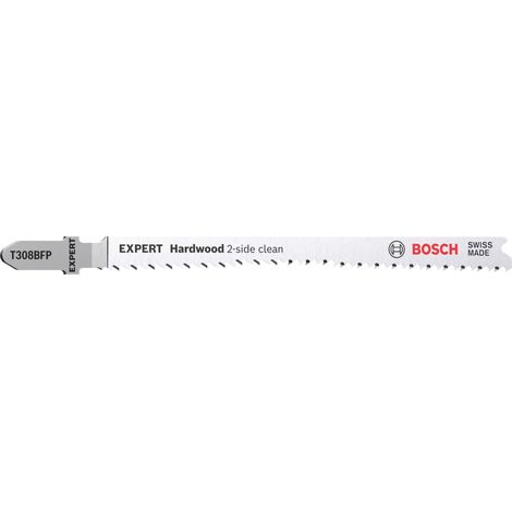 5x Lame de scie sauteuse Hardwood 2-side clean T308BFP (1/5)