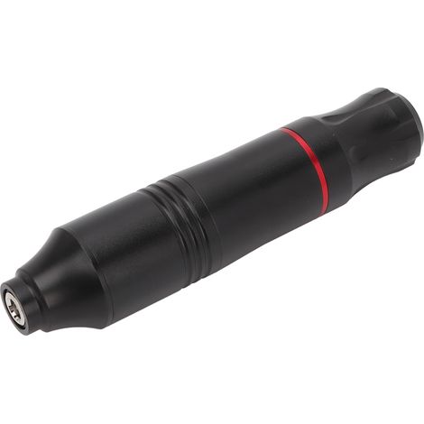 Kit de stylo à tatouer avec alimentation, câble d'alimentation CC, stylo rotatif pour liner et shader, noir, prise US 100-230 V (1/5)
