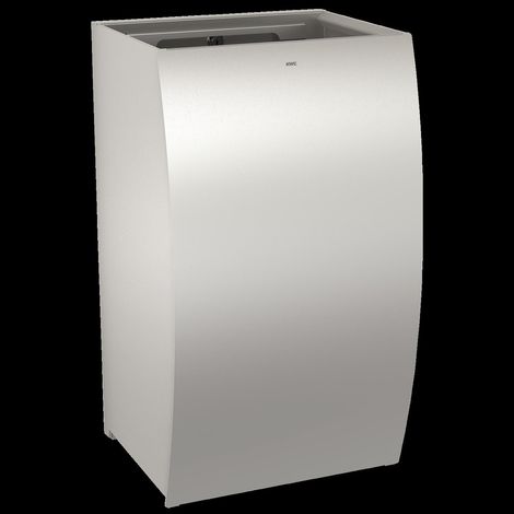 KWC Abfallbehälter, STRATOS, Edelstahl, Aufputz, 300x520x270 mm, 34l (1/2)
