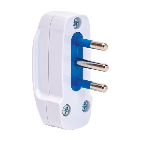 Spina Mobile Ribassata Aigostar Bianco 2P con T 10A 12 Pezzi