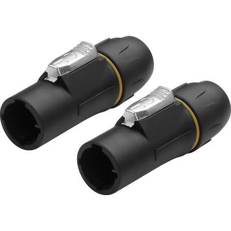 Pin 20A Connector 3 Pin Waterproof Locking Connector for LED Screens, Lightlights, Audio Systems, (Female Plug) (1/3)