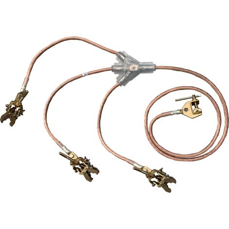Pince de masse Penta Cable CC 70mm² / terre 35mm² en Fibre de verre ( Prix pour 1 )