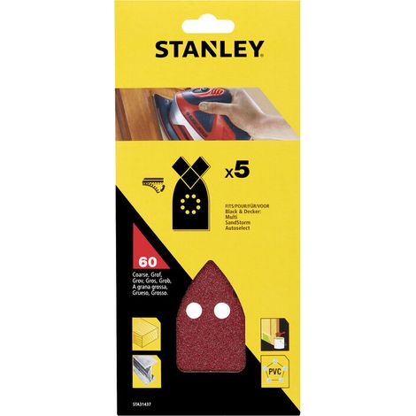 PIRANHA STANLEY STA31437 (X31437) 5 FOGLI PER MULTILEV. PUNTA GR.60- STANLEY- 1,0 confezione