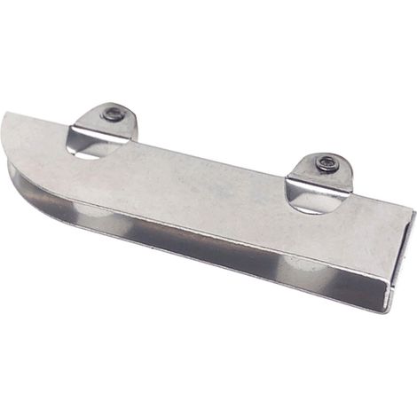 Rouleaux de Porte Coulissante Vitrée - Kit 8 Pièces - Palier Silencieux et Glissant - Poulie Clamp 5mm pour Vitrine (1/3)
