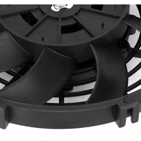 Ventilateur Condensateur Climatiseur 24V, Lame Incurvée Universelle pour Voiture et Système A/C (1/4)