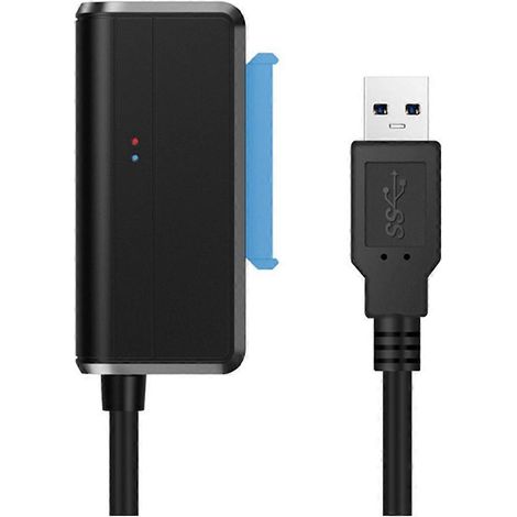 Câble adaptateur SATA vers USB 3.0, convertisseur pour disque dur externe SSD/HDD 2,5/3,5 pouces (1/5)