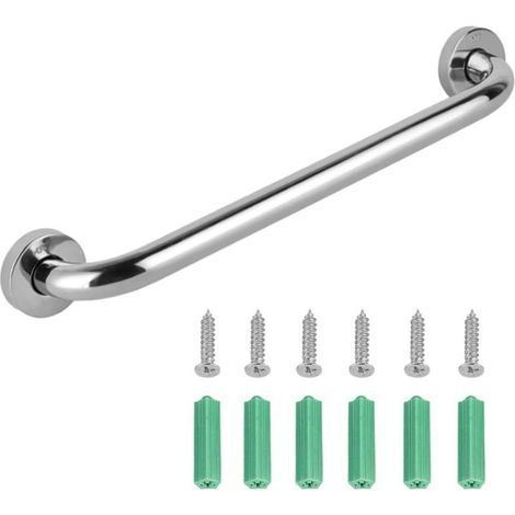 Barres d'appui de salle de bain, poignée de baignoire en acier inoxydable, poignée de douche pour seniors, barres de sécurité pour femmes enceintes, personnes handicapées et personnes âgées (1/5)