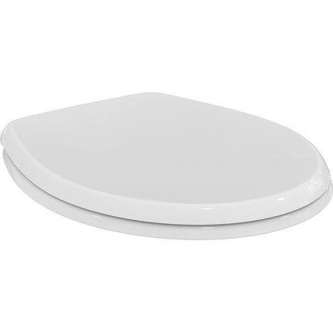 Sedile WC EUROVIT con rivestimento bianco IDEAL STANDARD (1/5)