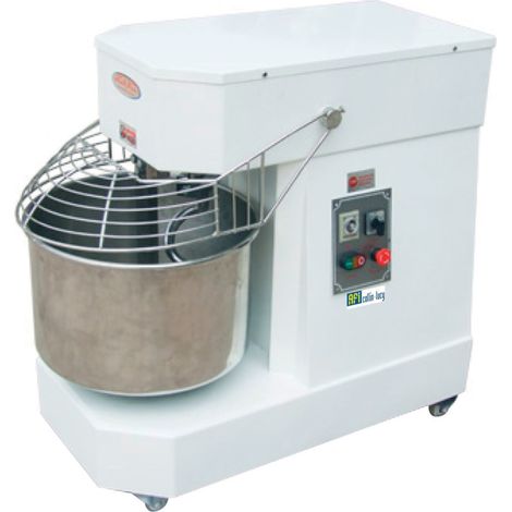 Pétrin pizzas - tête et bol fixes - 40 l - 2 vitesses - 400 v - AFI COLLIN-LUCY