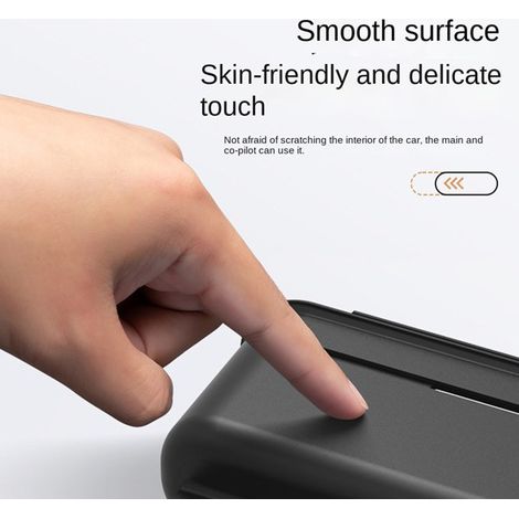 1 pair Color: Black Material: Plastic Car seat gap retractable storage box Car storage box (1/5)
