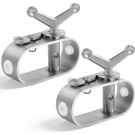 Tendeur Fil a Linge Exterieur, 2pcs Corde en Alliage d’Aluminium, Tendeurs Grillage, Bache Piscine, Non Incluse, pour Couvertures Auvents Bâches Piscine A - (1/5)