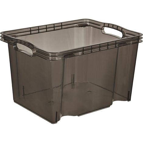 Aufbewahrungsbox keeeper franz 13,5 Liter stapelbar nestbar (1/5)