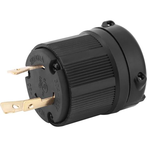 Fiche électrique Nema Twist Lock L5-30 30 A 125 V 3 fils L5-30R Connecteur électrique Twist Lock L5-30R (1/5)