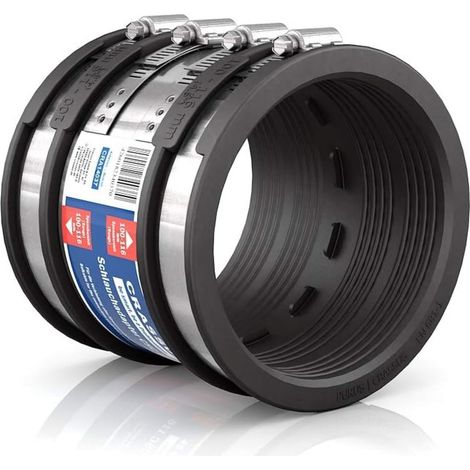 CRASSUS CRA14037 Schlauchadapter CSC 115 Typ 2B, EPDM/V2A, 100-115mm, 1 Stk (1/5)