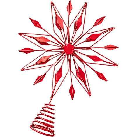 Decorazione per l'albero di Natale con tema girasoli rossi