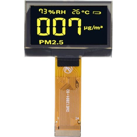 1,54-Zoll-LCD-Digitalkartenanzeige (128 x 64 Pixel) (1/5)