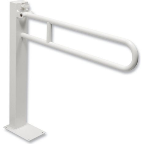 Klappbarer Stützbalken auf lackierter Säule EASY Serie Idral 12006V-70  Weiß