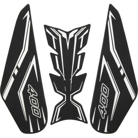 Protège réservoir moto en caoutchouc, autocollant décalcomanie compatible KAWASAKI Z400/NINJA 250/NINJA 400 18-19 (1/5)