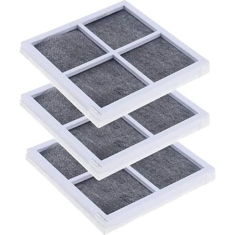 Filtre à air pour Réfrigérateur LG Pure n Fresh, 3 Pcs Filtre à air Frais de Rechange, pour Réfrigérateur/Réfrigérateur/Purificateur d'air LG LT120F, LFX31925SW, LFX31925SB (1/5)