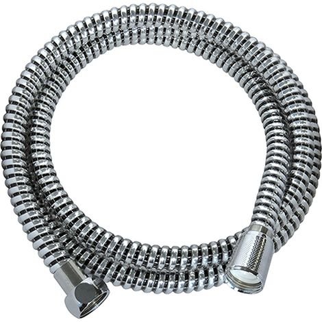 Edouard Rousseau -Flexible de douche LUX - 1.75M - Chromé / Noir