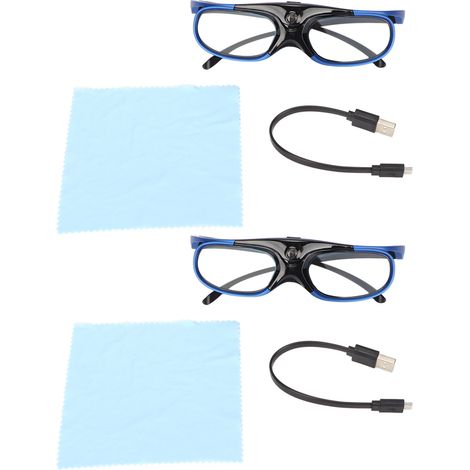 Lunettes 3D Active Shutter DLP Link pour projecteurs compatibles (1/5)